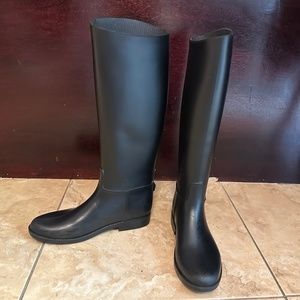 Horze Chester Adult Sturdy Rubber Horse Riding / Rain Boot